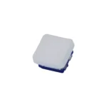 CFX PLUS durable PBT Kailh Choc V1 keycaps. Gallery shows sleek black and white, low-profile design from various angles, emphasizing robust quality.