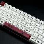 Charon PBT keycaps set: intricate mythological underworld designs, premium durability. Dark ethereal aesthetic from multiple angles.