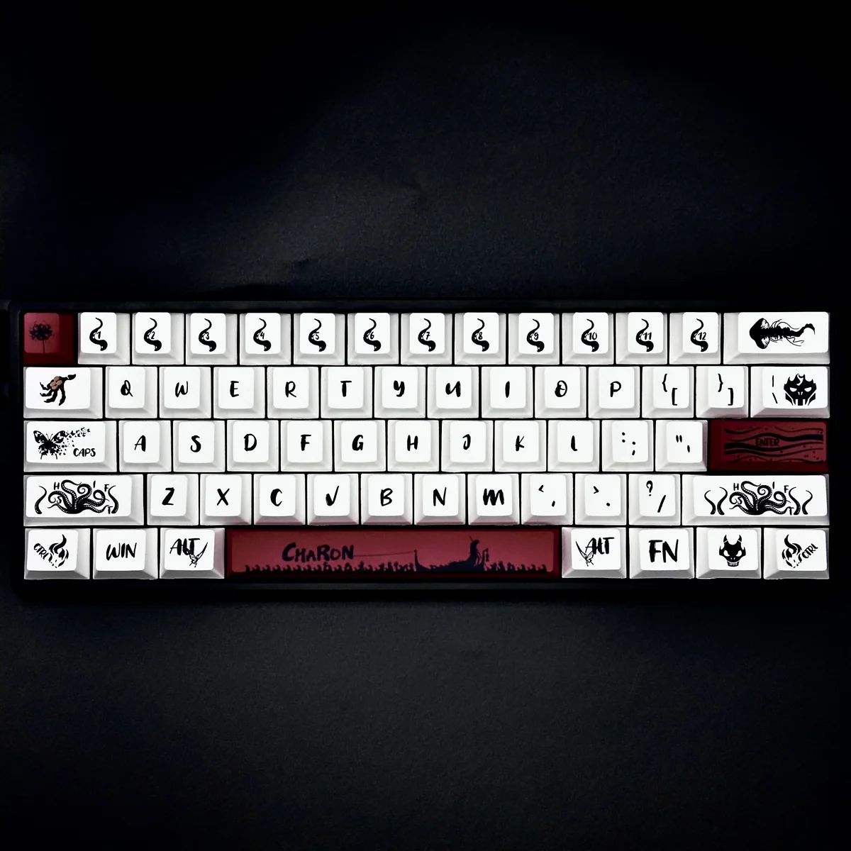 Charon Mythological Cherry Keycap Set