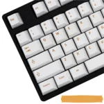 Immersive Civilization keycaps PBT set, detailed from multiple angles, highlighting iconic symbols of historical eras and technological progress.