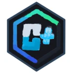 Artistic close-up of the unique CS2 themed mousepad, showcasing its dynamic irregular shape and vibrant in-game design elements.