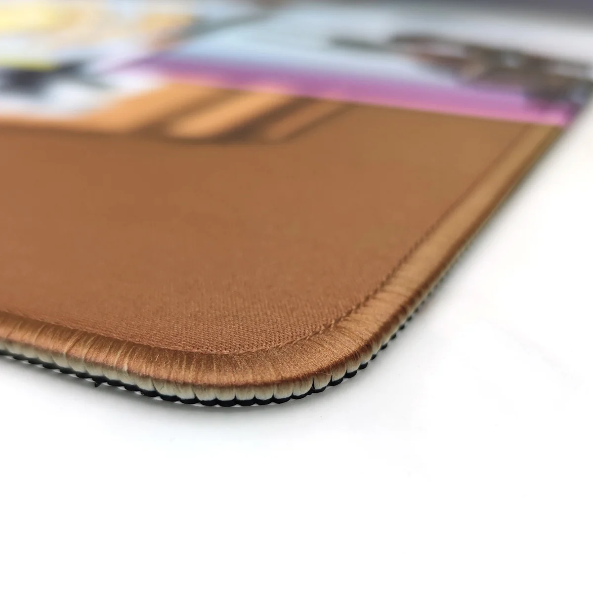 Experience the golden drop thrill! This CSGO pixel art mousepad close-up reveals vibrant rare item unboxing details and a smooth gaming surface.