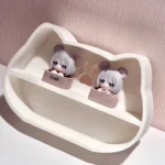 Delta Force Hackclaw artisan keycap, handcrafted with a stylized mouse character and vibrant gaming art details, shown from a unique angle. Collectible setup.