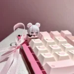 Handcrafted 'Mouse' artisan keycap, an expressive Delta Force Hackclaw gaming art collectible with vibrant, stylized detail.