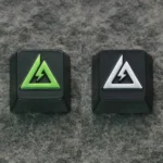 Premium Delta Force Logo keycap, crafted from durable zinc-aluminum alloy, featuring an iconic tactical design with a polished metallic finish.