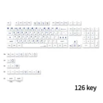 Dazzling Diamond PBT Keycaps Set from all angles, revealing their sparkling multifaceted design, brilliant, and durable PBT construction.