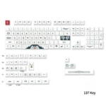 Divine Realm PBT Dye-Sub keycaps set, various angles, highlighting epic mythological aesthetics and intricate celestial fantasy designs for a majestic design.