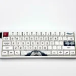 Main image: Divine Realm PBT Dye-Sub Keycaps Set, showcasing epic mythological and celestial artistry with intricate fantasy designs for a majestic keyboard.