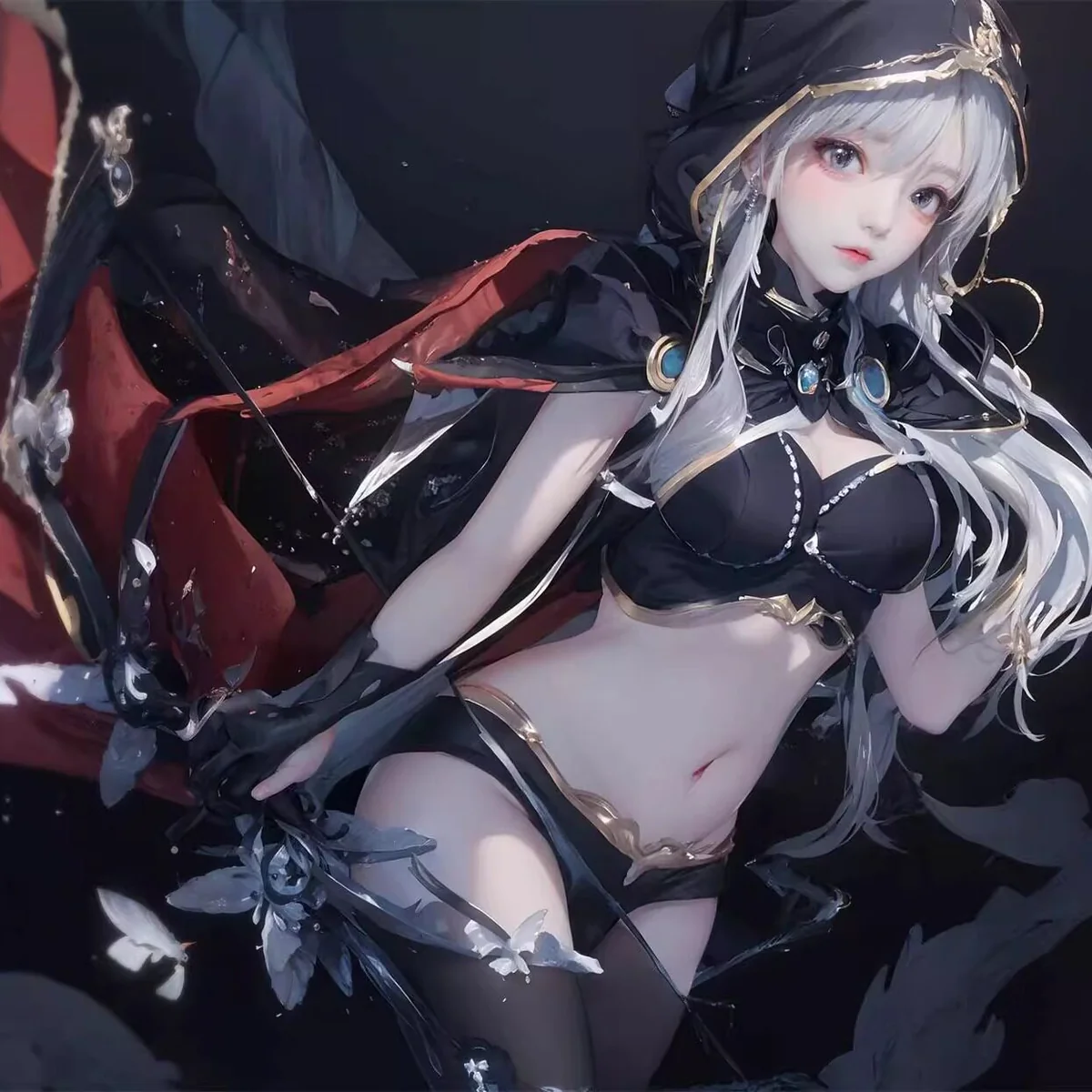 Unleash Drow Ranger on this large, anti-slip, waterproof Dota 2 gaming mouse pad, featuring vibrant dark fantasy art for epic battles.