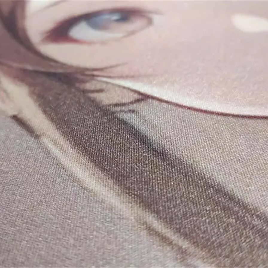 A playful Dota 2 Marci gaming mouse pad showcasing its whimsical character art and vibrant background from a fresh angle, perfect for any desk.