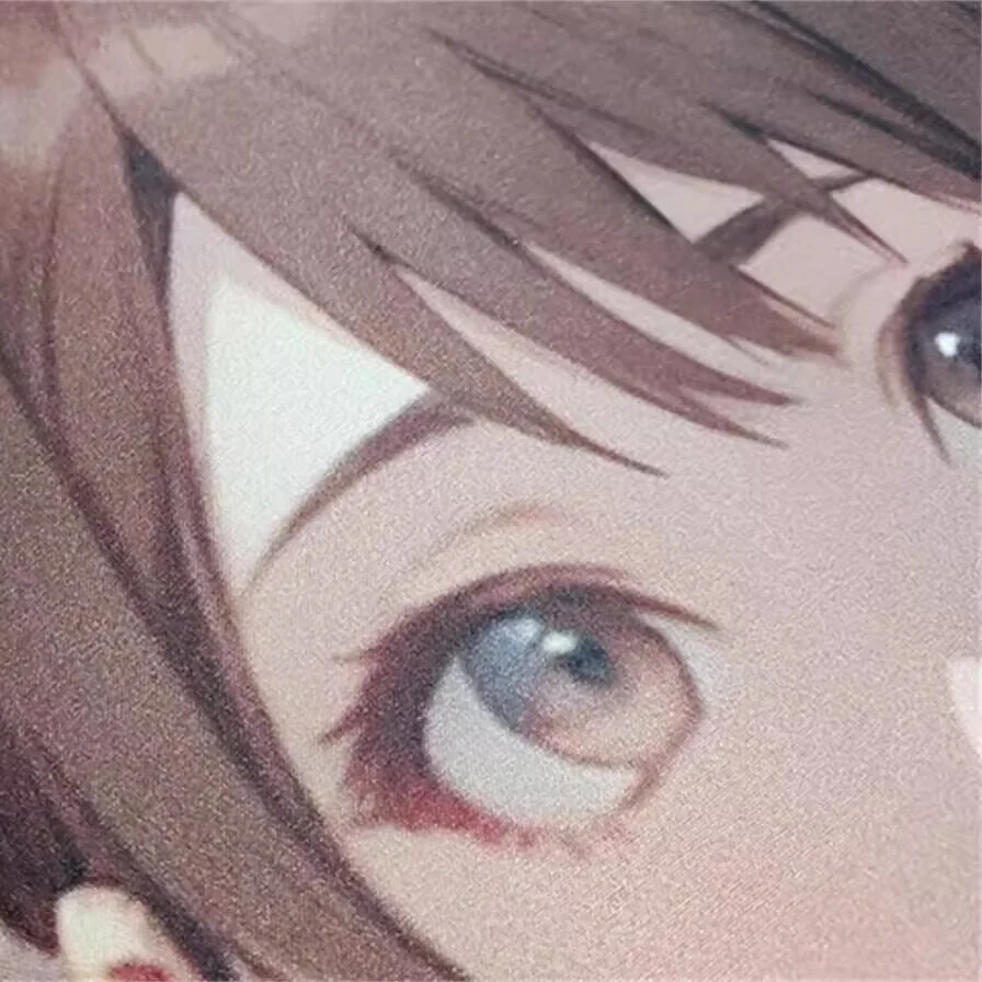 Detailed shot of the Cute Dota 2 Marci Gaming Desk Mat, highlighting its vibrant whimsical art and smooth surface, ideal for any gamer.