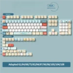 Dunhuang Art PBT dye-sub mechanical keyboard keycaps set, vibrant with Chinese murals and cultural motifs, viewed from multiple angles.