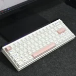 Exclusive Heartbeat Cherry Keycap Set. Crisp, vibrant front-printed design and durable PBT material for magnetic switch compatibility.