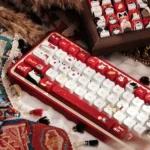 JX3 Ming Jiao Keycaps MAO Profile artisan set. Exclusive designs with desert and lunar motifs, and martial arts, from various angles.