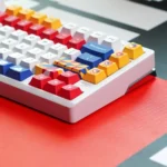 Primal Nature PBT Keycap Set viewed from multiple angles, highlighting its five-sided dye-sub process and harmonious earthy, nature-inspired color.