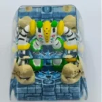 Detailed view of the artisan Regigigas Pokemon keycap, highlighting its intricate sculptural profile and unique handcrafted artistry from a dynamic angles.