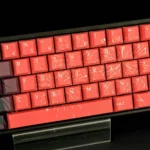 Detailed view of the Exclusive Snake Woman PBT Keycap Set, revealing the mystical dark fantasy art and intricate serpent woman design from a unique angles.