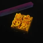 Experience the premium feel of this durable poker suits keycap, showcasing sleek metallic finish and classic poker suit engravings for gaming enthusiasts.