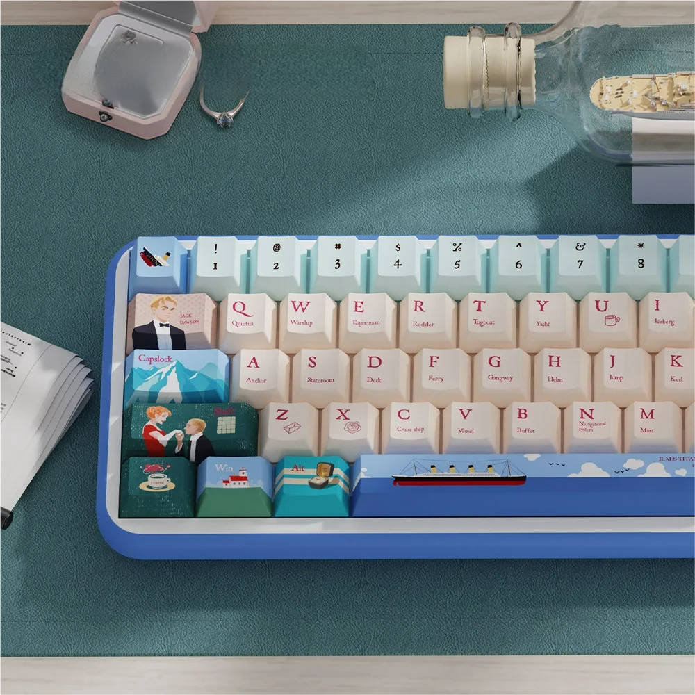 Titanic Keycap Set - Nostalgic Keyboard Journey