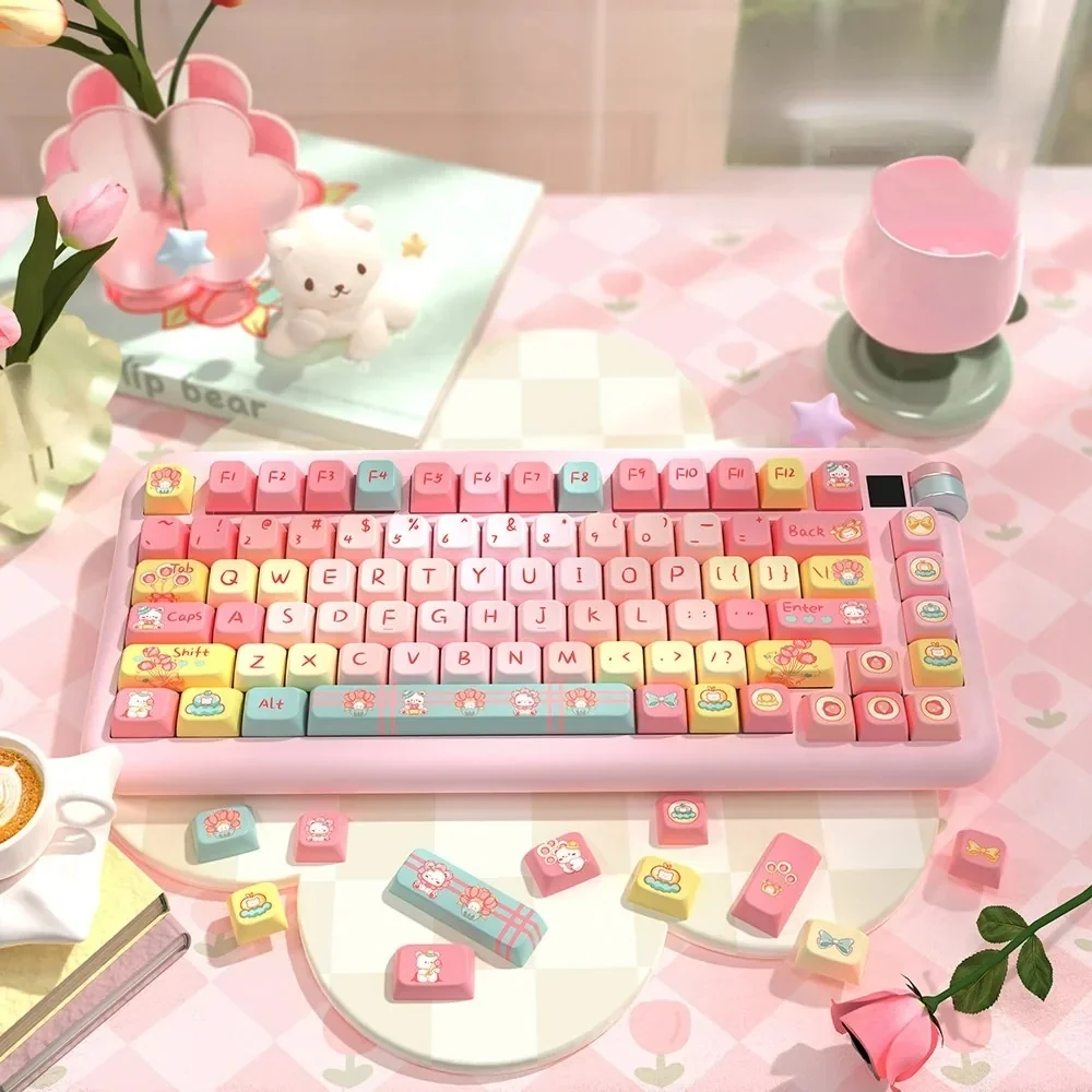 Tulip Bear MDA Keycap Set