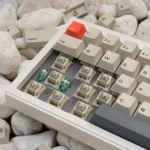 Elite CNC aluminum 67-key V65 mechanical keyboard from various angles, highlighting its premium build, compact layout, and dual-mode connectivity.