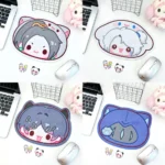 Collectible Valorant Mouse Pad featuring a playful, stylized agent, a vibrant desk mat that adds whimsical desk art to any setup.