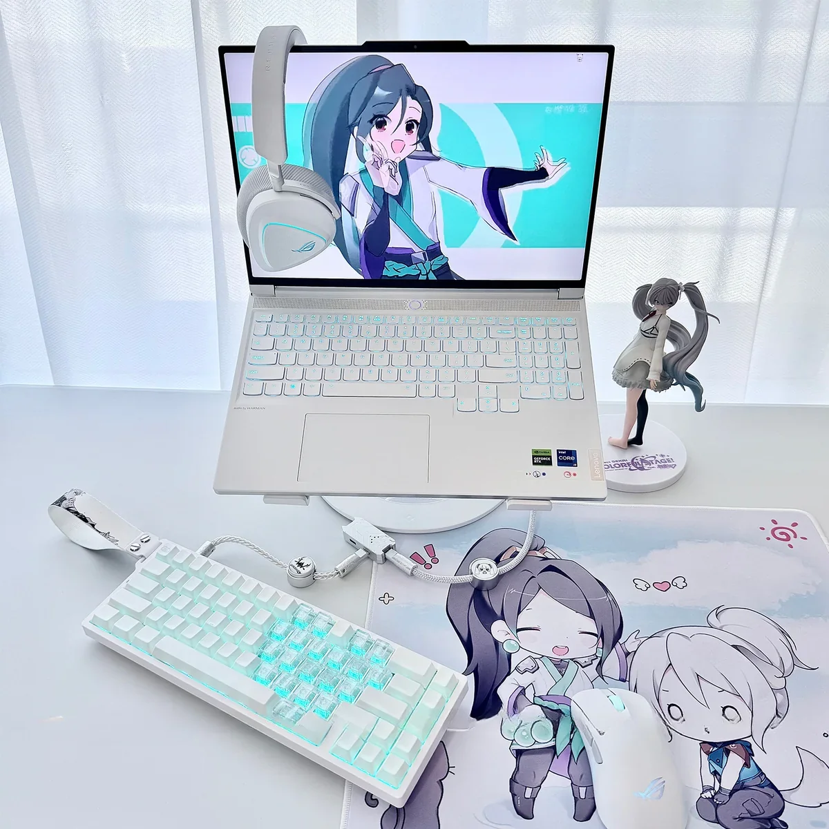 Vibrant Valorant Jett & Sage gaming performance mouse pad featuring iconic character art for an epic e-sports setup. Get ready to dominate!