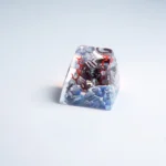 This Zinogre SA R1 keycap image shows the iconic Monster Hunter beast with a luminous electrical glow and vibrant artistic details.