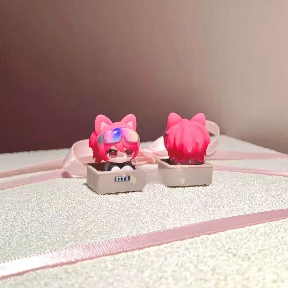 Handcrafted Zoya Pomchenkova Cat Artisan Keycap, showcasing its stylized feline design, unique gaming lore, and mystical charm from various angles.