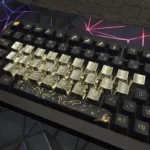 26 Alphabet OEM Supplement Keycap Set. Its brilliant, reflective surface and artisanal detail offer a premium feel.