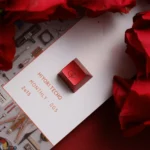 Limited Edition Heart Keycap. Polished CNC aluminum R4 with a minimalist heart design, shown from multiple angles. Highlights premium craftsmanship.