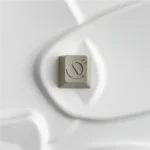 Artistic Anti-Clock Keycap, crafted from premium CNC aluminum alloy. This R4 artisan keycap features intricate steampunk clockwork and industrial design.