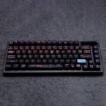 Cat Dance ASA Keycap Set for RGB keyboards, showcasing whimsical cat designs and translucent pudding style for vibrant RGB illumination.