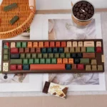 A sophisticated main shot of the Cecord 139-Key PBT Dye-Sublimated Keycap Set, showcasing its premium PBT material and crisp, durable legends.