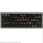 Authentic CSGO Faze Clan PBT keycaps set showcasing vibrant esports branding and the iconic Faze Clan signature, enhancing any dynamic backlit gaming set.