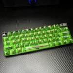 Shameless Custom Keycap gallery showcasing its defiant 'Shameless' design, premium industrial-chic finish, and unique ESC accent from various angles.
