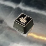 Premium Shamless Keycap, bold industrial-chic design with defiant 'Shameless' engraving. Multiple views showcase the unique ESC accent.