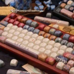 Letter of The Owl Series Keycap Set product gallery. Reveals vintage parchment, owl, and wizarding motifs for a magical desktop.