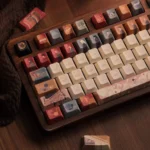 Letter of The Owl Series Keycap Set, an exclusive set with enchanting vintage parchment styling and a majestic owl delivering a magical letter.