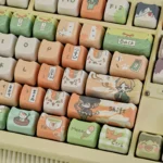 Natsume's Book of Friends: Characters MAO Keycap Set. This beloved, handcrafted PBT cat spirit keycap shows its adorable, ethereal design.