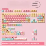 Charming Pochacco PBT dye-sub keycaps set, a full 158-key, part of the beloved Hello Kitty collection.