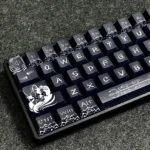 Product image gallery showing various angles of the hand-sculpted Poseidon Keycap Set, highlighting the intricate oceanic deity artistry.