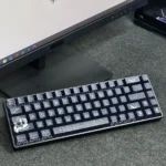 Hand-sculpted Poseidon keycap set, shown from various angles. This unique artisan keycap highlights majestic ocean deity art and ocean inspired.