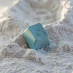 Sea Salt Whale Keycap featuring a sculpted whale in cool blue hues, highlighting its unique artistic design.
