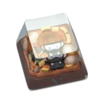 Exclusive Valorant Brimstone Artisan ESC Keycap. Detailed close-up showcasing its heroic character design and premium tactical gaming aesthetic.