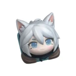 Experience the exclusive Valorant Jett artisan keycap, intricately crafted from vibrant resin, capturing Jett's dynamic essence from every angle.