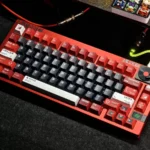 Warrior PBT Keycaps Set: Durable PBT construction with rugged, valor-inspired design and bold iconography for commanding gaming.