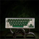 Timeless Ancient Bronze Artistry Keycaps Set main image, featuring intricate weathered patterns inspired by ancient Chinese artifacts, evoking historical design.