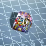 Exclusive The Binding of Isaac SA R1 keycap, a detailed artistic view of Isaac character art. Vibrant game-inspired colors showcase its unique profile.