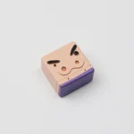 Detailed view of the exclusive Crayon Shin-Chan Buriburizaemon artisan ESC keycap, revealing its vibrant colors, playful anime character, and intricated design.